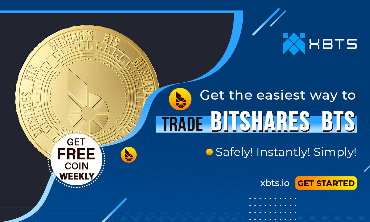 Trade BitShares BTS on XBTS 🌐