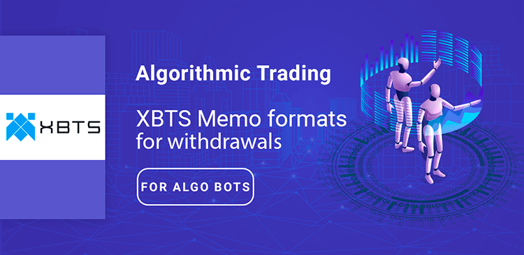 XBTS Memo formats for withdrawals v1